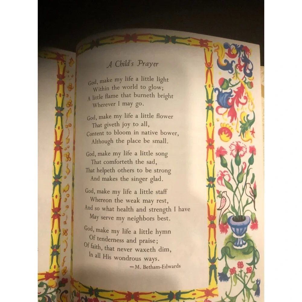 Vtg Prayers for Children - A Little Golden Book Hardcover 1974 Good Condition
